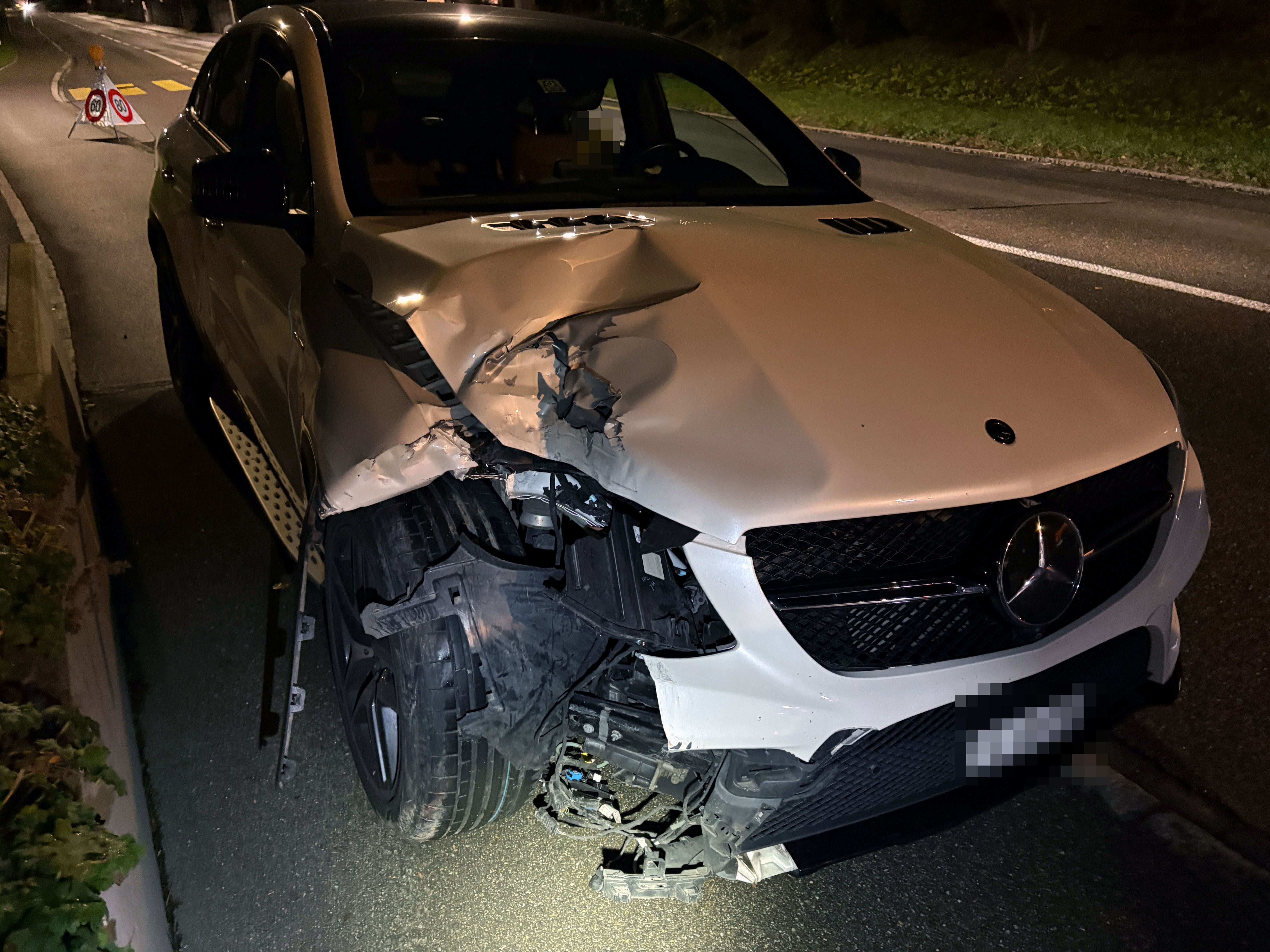 Unfall in Keßwil: Alkoholisiert verunfallt und weitergefahren 